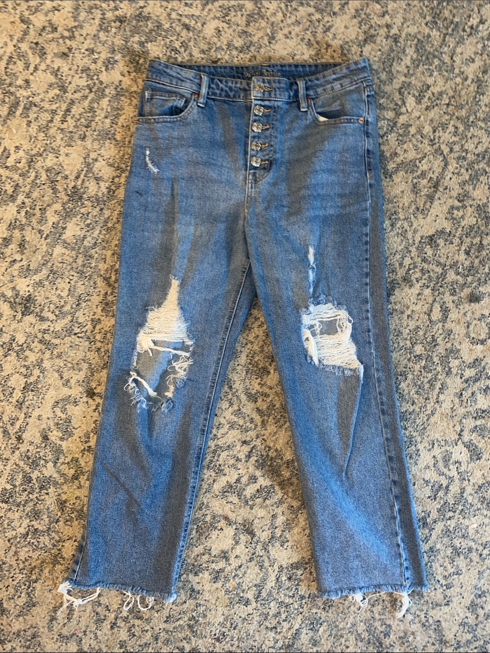 Wild Fable high rise straight ankle jeans